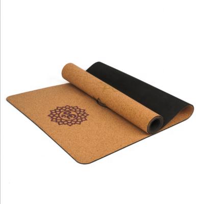 China Body Shaping Eco Friendly Natural Yoga Mat Organic Cork Yoga Mat for sale