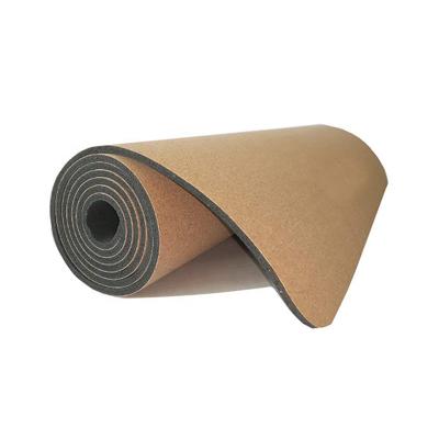 China Eco Friendly Home / Yoga Mat Cork Yoga Fitness Natural Rubber For Body Training for sale