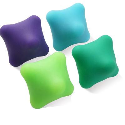 China Hexagonal Body Silicone Hand Massage Ball Relax Ball for sale