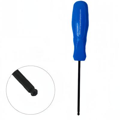 China Chrome molybdenum steel Ball head allen wrench screwdriver handle Ball head wrench hexagonal screwdriver screwdriver handle for sale