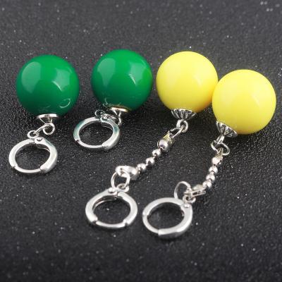 China Superb Dragon Ball Z Takerlama Earrings Vintage Black Son Goku Zamasu Cosplay Vegetto Potara Props Props For Jewelry for sale