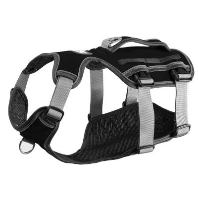 China NPET Reflective Breathable Dog Vest No Pull Reflective Pet Harness For Large Dogs Outdoor Walking for sale