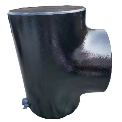 China Oil Gas Water Industrial A420 WPL6 high quality butt welded pipe fittings  seamless tee/reducer/elbow/cap for sale