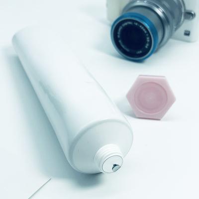 China 100ml Abl Cosmetic Packaging Empty White Cosmetic Tube ABL Laminated Tube For Hand Cream for sale