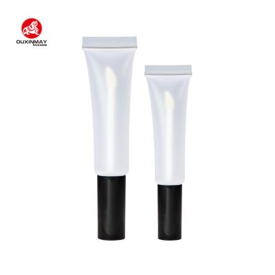 China D19Mm Cosmetic Containers Lip Gloss Biodegradable Cosmetic Packaging For Lip Gloss Tube Clear for sale