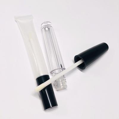 China Personal Care Pack D19mm Glass Bottle D19mm Clear Lipstick Tube Lip Gloss Tube Specialize For Women for sale