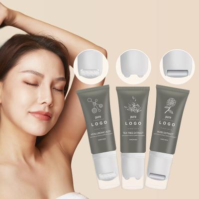 China Hand Cream Multi Function Tube Stainless Steel Rollball Tube Cosmetic Massage Tube For Cream And Oil for sale