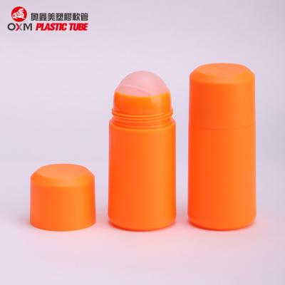 China ACP 50ml HDPE Cosmetic Empty Antipersprant Deodorant Cosmetic Bottle With Private Logo for sale