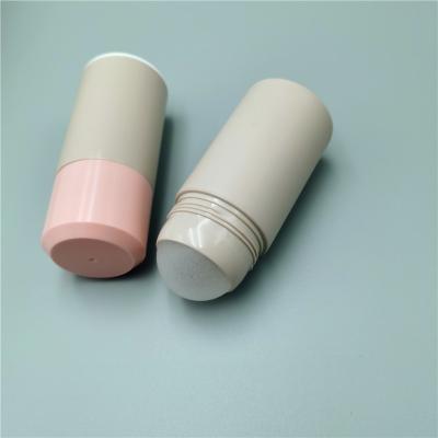 China 50ml HDPE Plastic Cosmetic Empty Roll On Plastic Bottles Roll On Ball For Essential Oil for sale