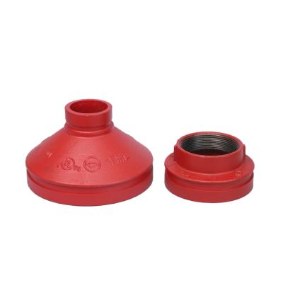 China Pipe connection hot sale ductile ironansi grooved end fitting for fire fighting system for sale