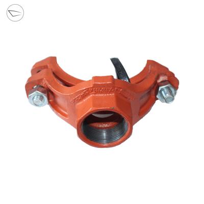 China Fire Protection DI Mechanical Tee Threaded Pipe Fittings for sale