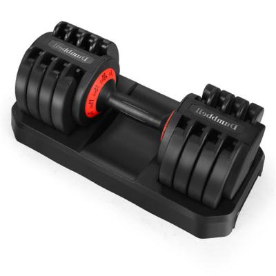 China Adjustable Dumbell Sets High Quality Muscle Exercise Home Fitness Equipment Adjustable 24 Kg Dumbbell Sets for sale