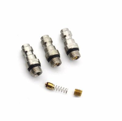 China OEM Factory Directly Paintball Quick Air Nipple Stainless Steel Coupler Filling Kit 8mm for sale