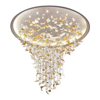 China Modern Design Modern Hotel Lobby Decorative Chandelier Led Lighting Large Pendant Lamp Chandelier for sale