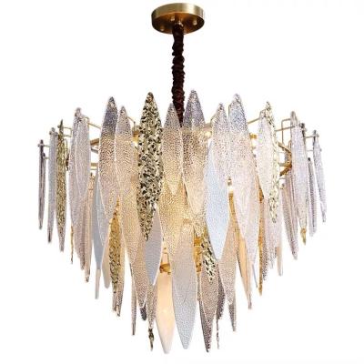 China D600 800 mm Zhongshan Modern Wholesale Luxury Banquet Hall Chandeliers Pendant Glass Chandeliers for sale