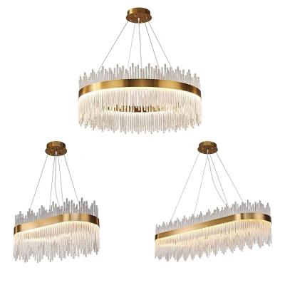 China Modern Luxury Indoor Hanging Chandelier Crystal Chandelier For Modern Home Hotel for sale