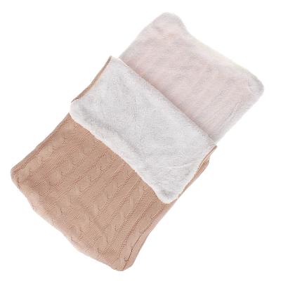 China Breathable Newborn Winter Infant Warp Ultra Soft Fluffy Fleece Kids Lace Up Single Edge OEM Customized Baby Sleeping Bag for sale