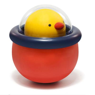 China 2021 New Style Chicken Early Education Chubby Toy For Baby 6 Months And Above Wobbling Melody Baby Tumbler for sale