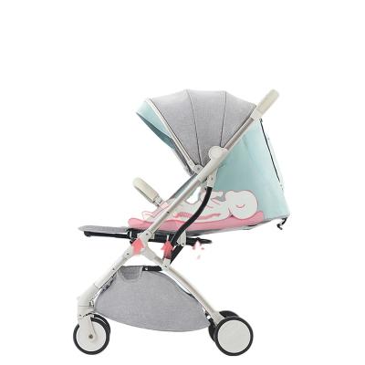 China dropshipping fashion kids pram aluminum frame kinderwagen luxury baby stroller for winter for sale