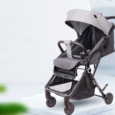 China Luxury pram fabric leather travel system 3 in 1 lite baby stroller with car seat for sale