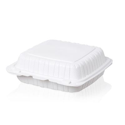 Китай 1050ml Takeout MFPP прикрепило на петлях контейнер крышки Microwavable продается