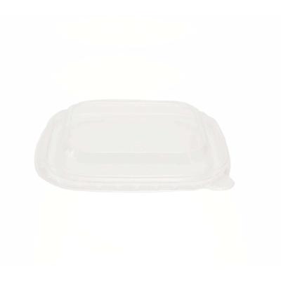 China 500ml 650ml Square Kraft PE Lined Microwavable Take Out Container for sale