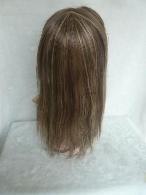 China Straight Silky Straight Hair, Hilight Color, 100% Human Hair Lace Front Wig for sale