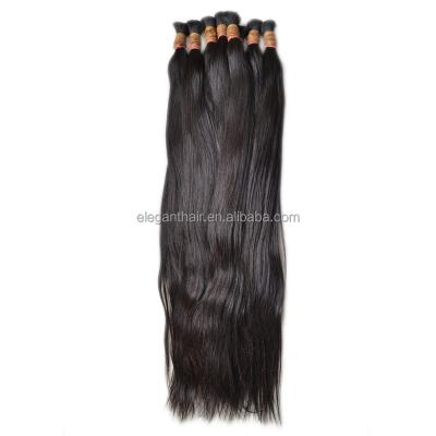 China Silky Straight Raw Virgin Hair Indian Hair Bulk Wave Hair Material for sale