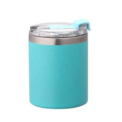 China Double Wall Logo PORTABLE Stainless Steel Travel Coffee Mug Vacuum Thermos Portable Custom Mug Insulated Coffee Mug for sale