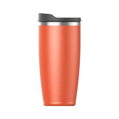 China New Design 20oz PORTABLE Double Wall Stainless Steel Mug Vacuum Thermo Cup Insulated Flask With Different Lids for sale