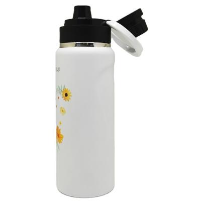 China 500ml Stainless Steel Vacuum Flask Viable Water Bottle Thermo Bottle With Handle for sale