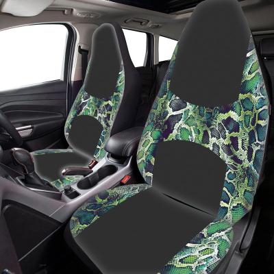 China Full Set Universal High Quality Cover Seat Cover Luxury Car Sports Snake Seats 5 Snake Print Car Seat Covers for sale