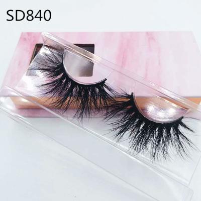 China Wholesale Custom Natural Long Lashes Mink Lash 3d Mink Eyelash 100% Natural for sale