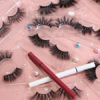 China Private Label Lashes Supplier 3D Natural Handmade Long Mink Eyelashes for sale