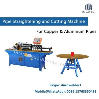 China Automatic copper&aluminum pipe straightening and cutting machine PSC for sale