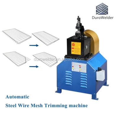 China factory wire mesh panel cutter/grill mesh cutting machine/steel mesh trimmer for steel basket for sale