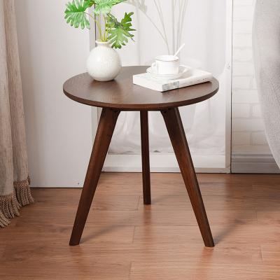 China Other Rotatable Coffee Tables Round Wooden Center TableOval Shape Wood Coffee Table for sale