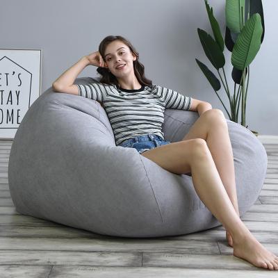 China Sofa  Bed Factory Direct Wholesale High Back Support Gaming Outdoor Bean Bag Sun Lounger Cover without Filling for sale