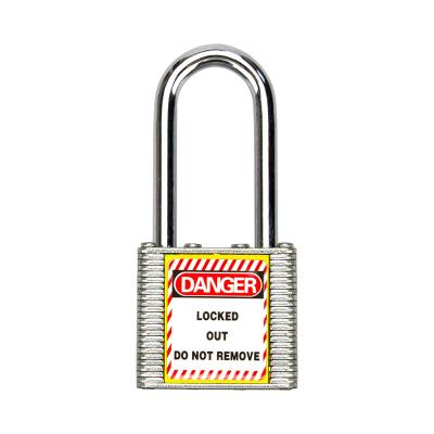 China High Security Durable Laminated Stainless Steel Padlock Padlock for sale