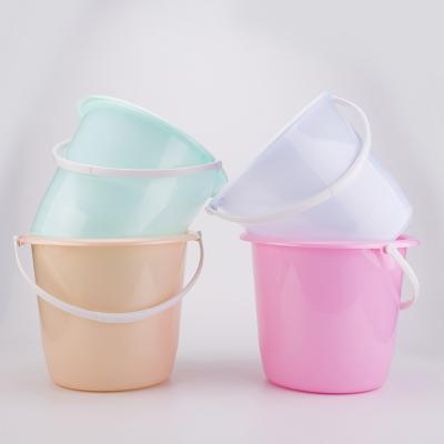 China PP Sell Well New Type Storage Bucket Wholesale Buckets Plastic Water Bucket With Handle for sale