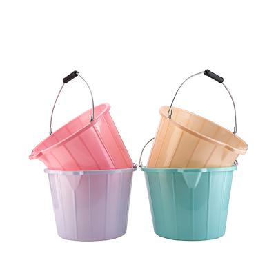 China Special Hot Selling PP Plastic Bucket Water Household Cleaning Plastic Water Storage Bucket for sale