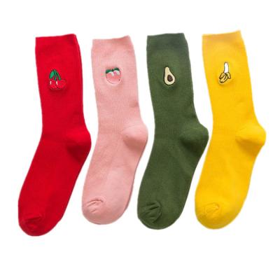 China Wholesale Tube Candy Sweat-absorbent Mid Color For Women Socks for sale