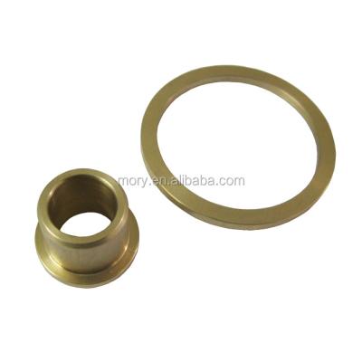 China CNC Lathe Machine Parts Precision CNC Turning Threaded Brass Ring for sale