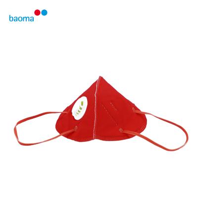 China Comfortable Fit Hot Sale Improve Price KN95 Custom Respirator Disposable Red Colors Facemask Filter for sale