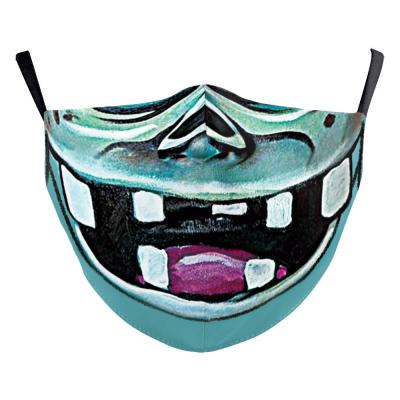 China Face Masks Halloween Anime Party Masks Can Be Washed Customizable 3D Printing Party Supplies Masks Party Supplies for sale