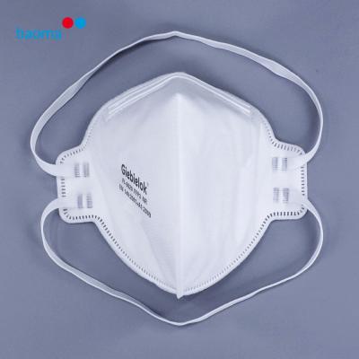 China Factory Wholesale Earloop Folding Mask Half Face Running Dust Against Dust Pollution Mask FFP3 for sale