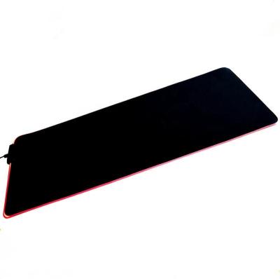 China Eco-friendly /Durable /Non-toxic RGB Gaming Mouse Pad Custom Made Glowing Rollable Rubber Non-slip USB LED RGB Mouse Pad For Computer Game for sale