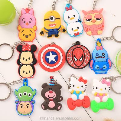 China Promotional Cute Key Chain/Soft PVC Key Chain/Rubber Key Chain for sale