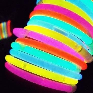 China PE& Plastic Flashing Halloween LED Foam Glow Stick 4 Colors Pack for sale