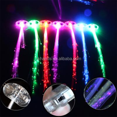 China Plastic Light Up Fiber Optic Snap Bars Cut Pigtail For New Years Eve Party for sale